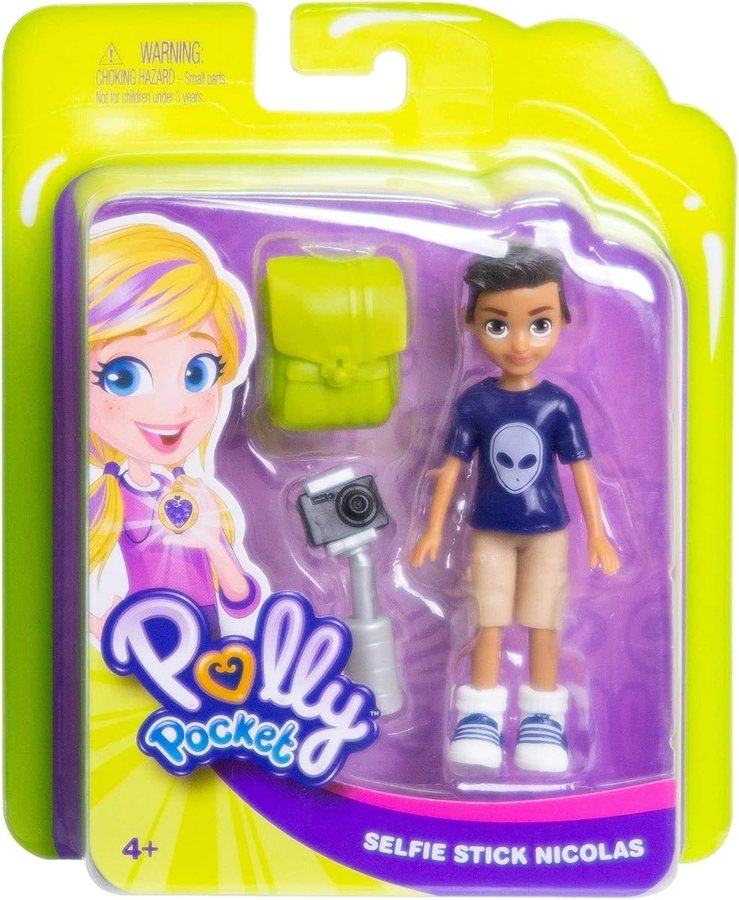 Polly Pocket Active Pose Doll, Nicholas — view 4
