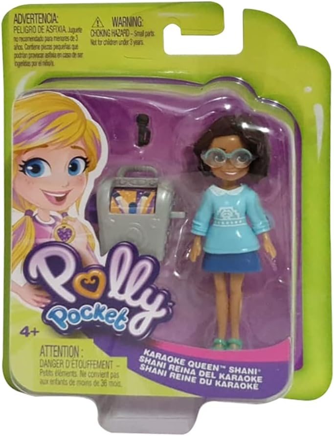 Polly Pocket Active Pose Doll, Zipline Shani