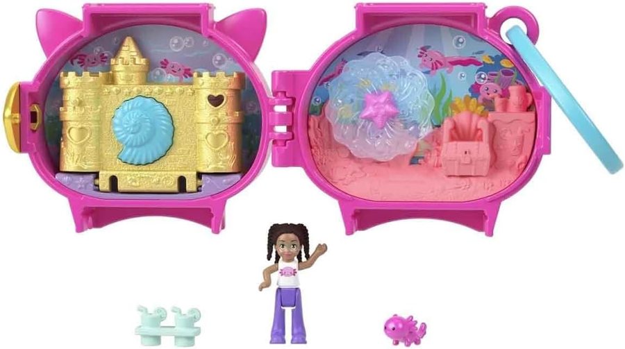 Polly Pocket Axolotl Pet Compact