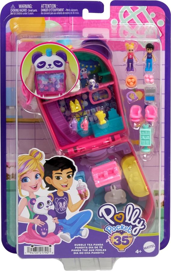 Polly Pocket Bubble Tea Panda Compact — view 6
