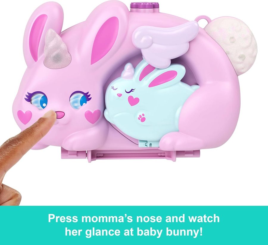 Polly Pocket 2-in-1 Bunny Fun Wearable Compact — view 3