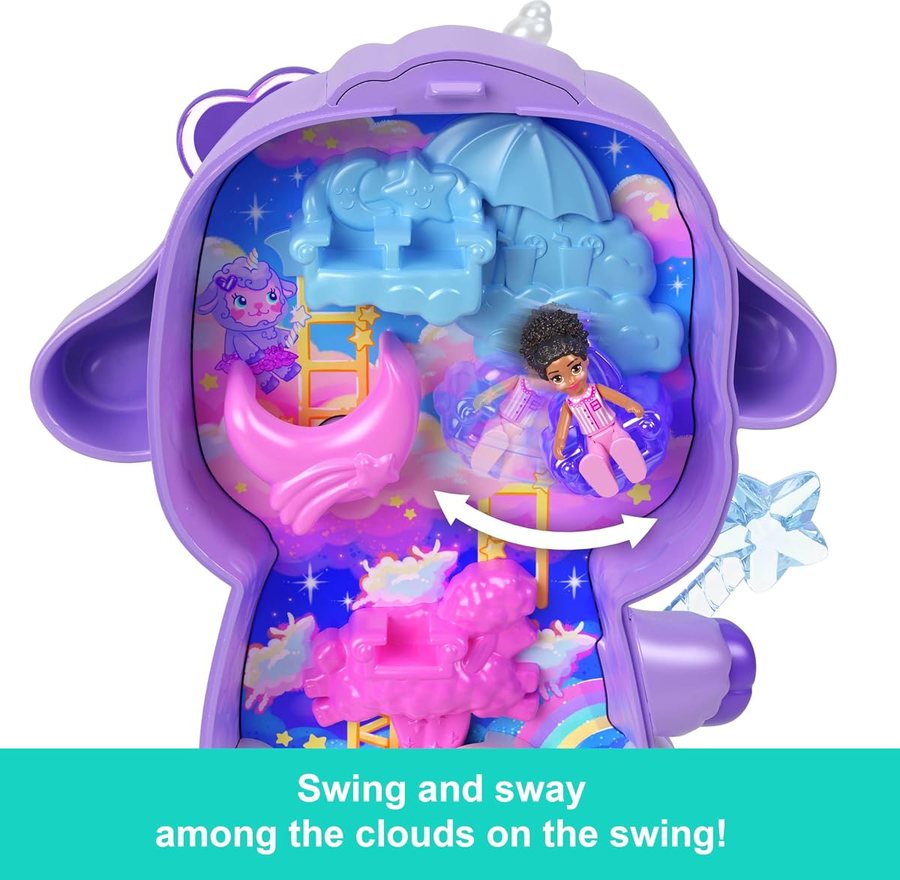 Polly Pocket Cozy Dreamland Lamb Compact — view 4