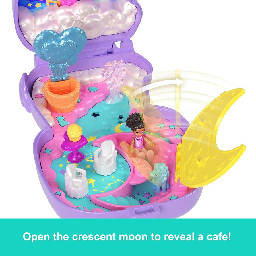 Polly Pocket Cozy Dreamland Lamb Compact — view 5
