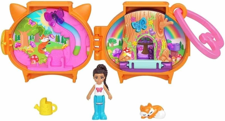 Polly Pocket Cuddly Fox Compact