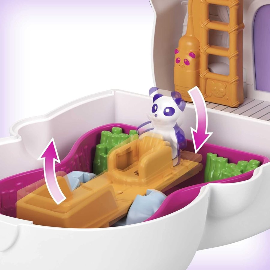 Polly Pocket Flip & Find Sloth Compact — view 6
