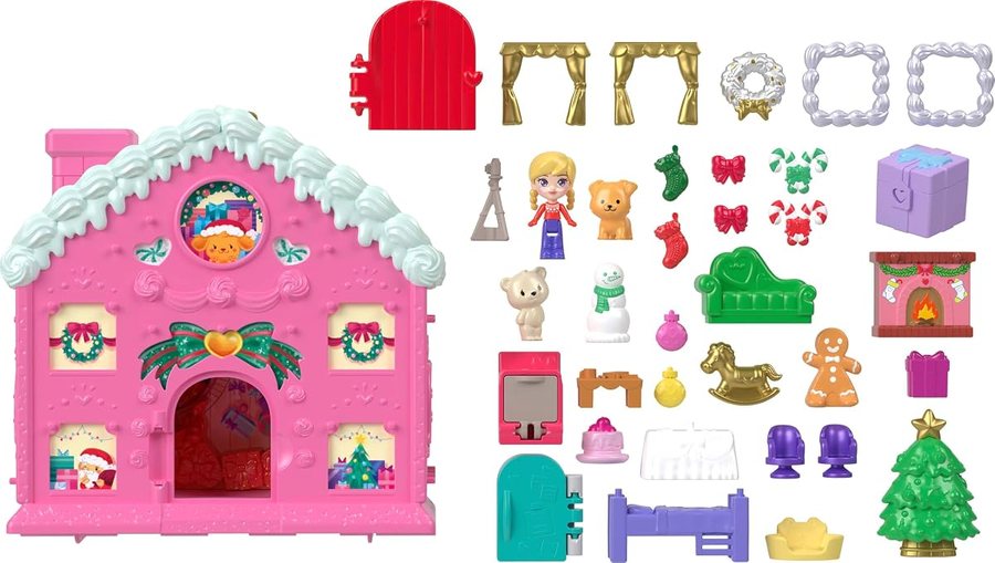 Polly Pocket Gingerbread House Advent Calendar — view 2