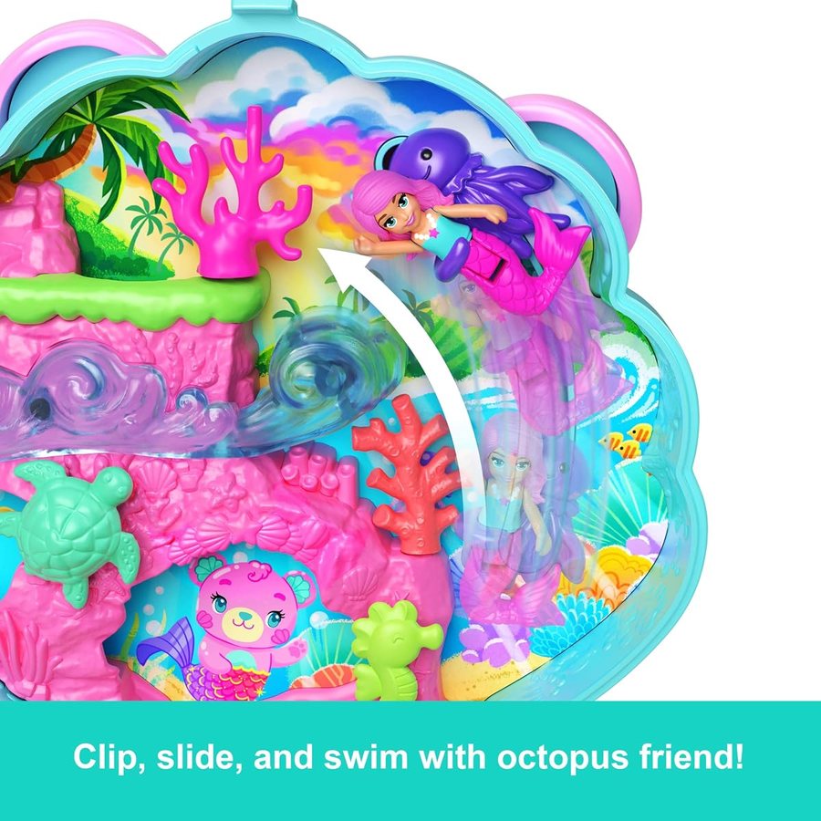 Polly Pocket Glitter Island Compact — view 4