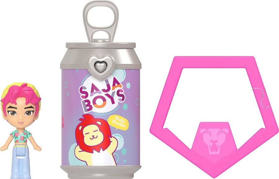 Polly Pocket KPop Demon Hunters Saja Boys Micro Keychains — view 5