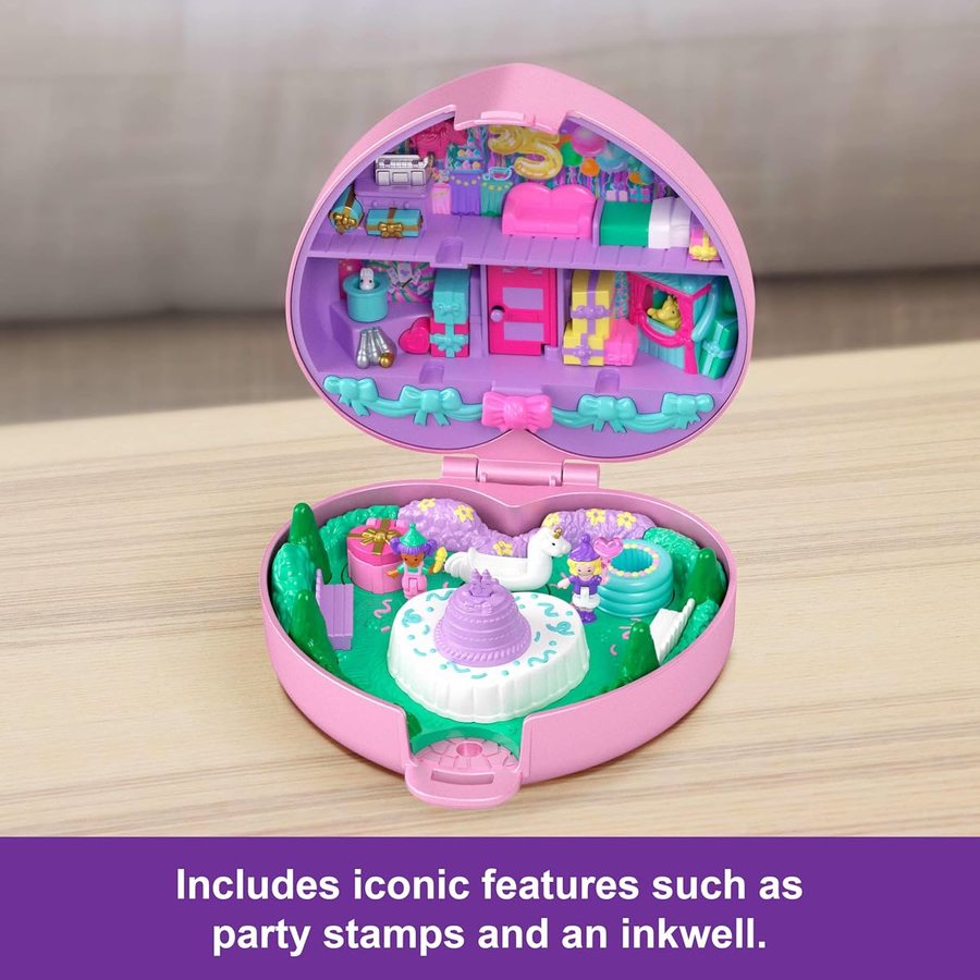 Polly Pocket 35th Birthday Partytime Stamper Heritage Compact — view 4