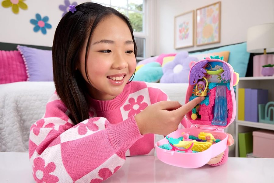 Polly Pocket Pineapple Monkey Compact — view 2