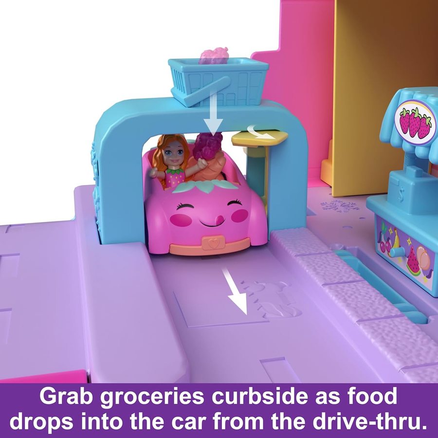 Polly Pocket Pollyville Fresh Market Playset — view 5
