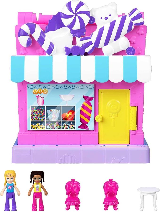Polly Pocket Pollyville Sweet Store Playset