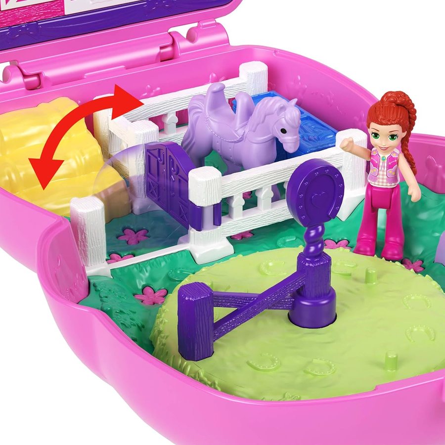Polly Pocket Pony Rodeo Compact — view 5