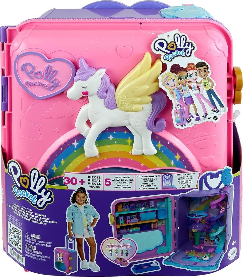 Polly Pocket Resort Roll Away Playset — view 4