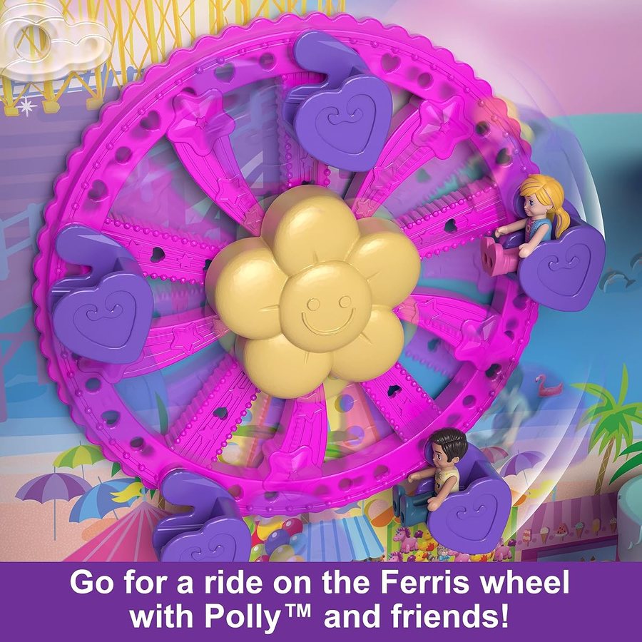 Polly Pocket Resort Roll Away Playset — view 6