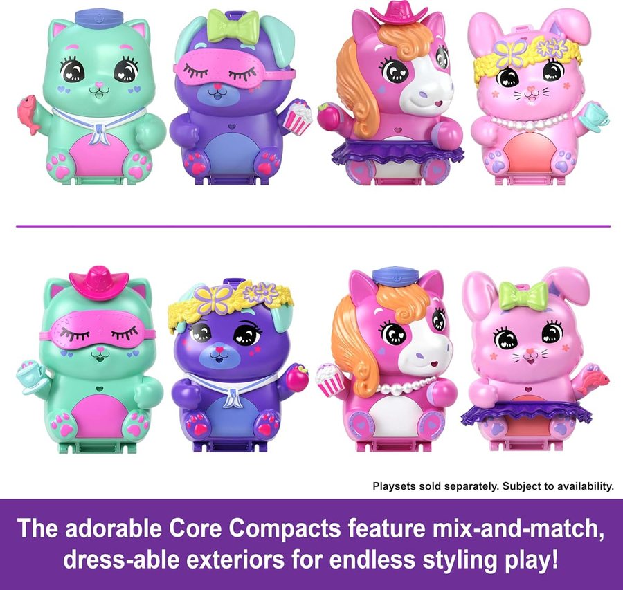 Polly Pocket Tea Party Bunny Compact — view 3