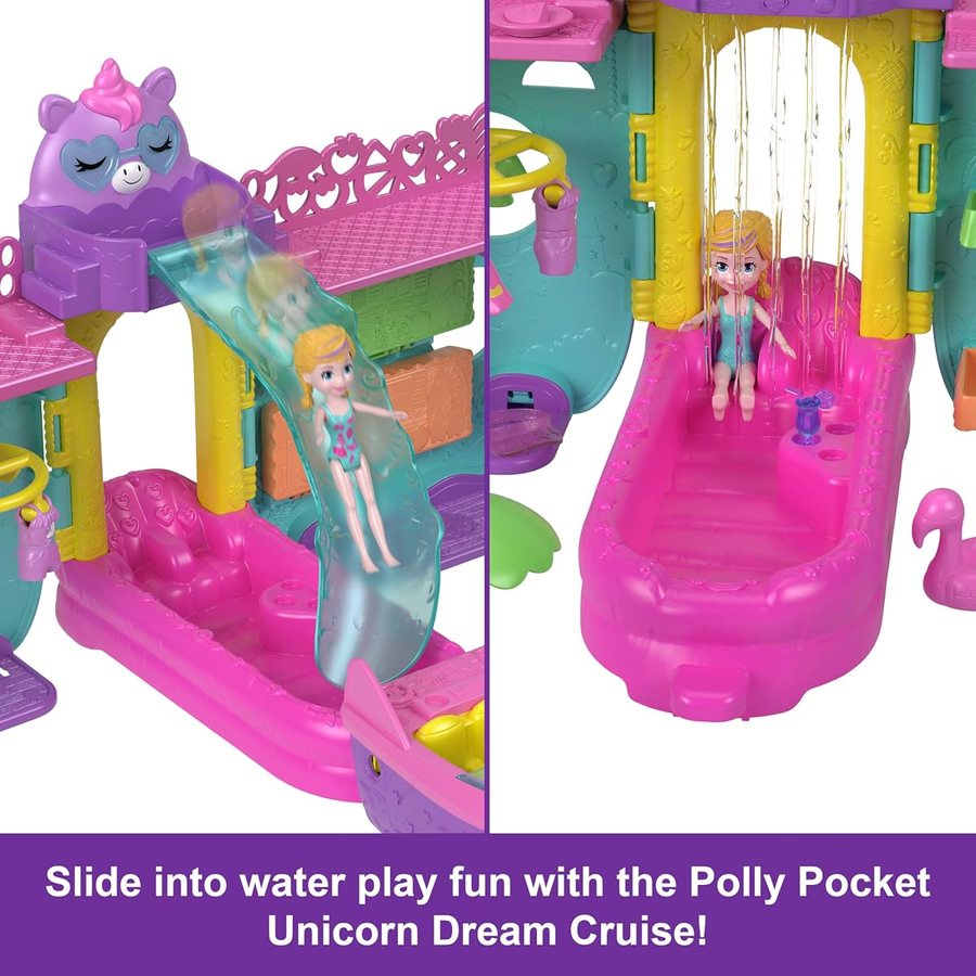 Polly Pocket Unicorn Dream Cruise Portable Playset — view 3