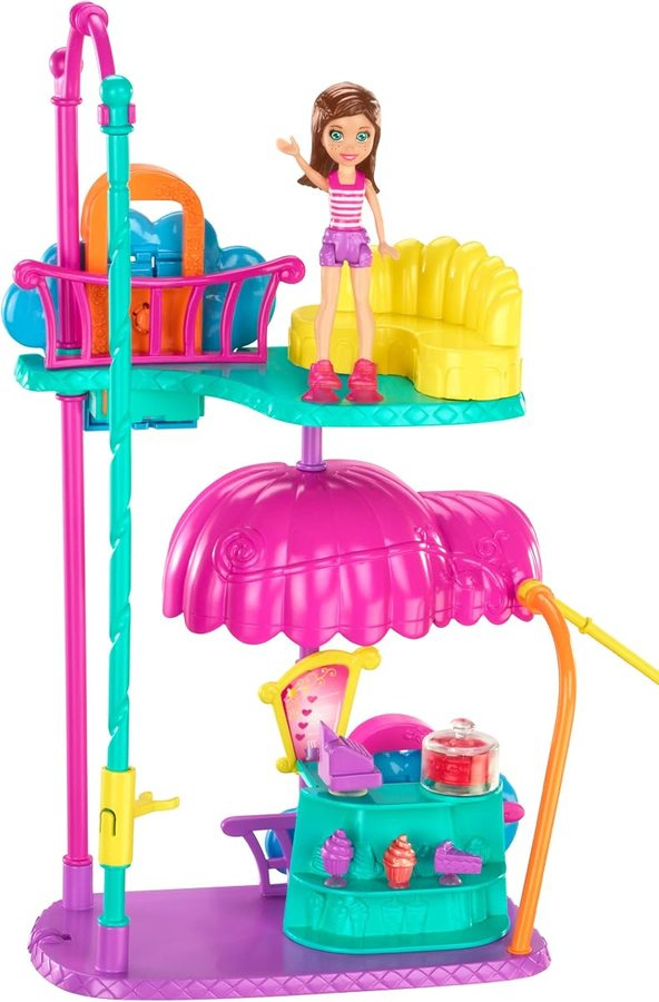 Polly Pocket Wall Party Pet Cafe Playset — view 2