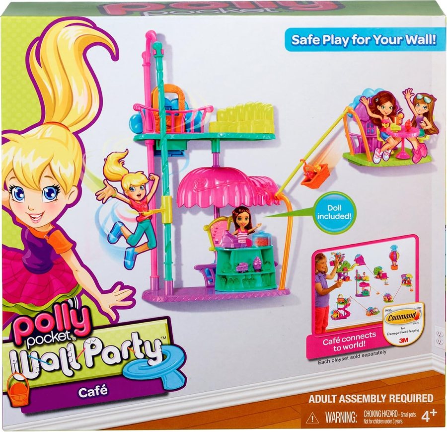 Polly Pocket Wall Party Pet Cafe Playset — view 6